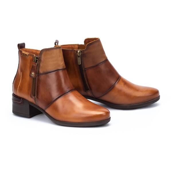 Ankle boots | MALAGA W6W-8616C1, BRANDY, large image number 100 | null