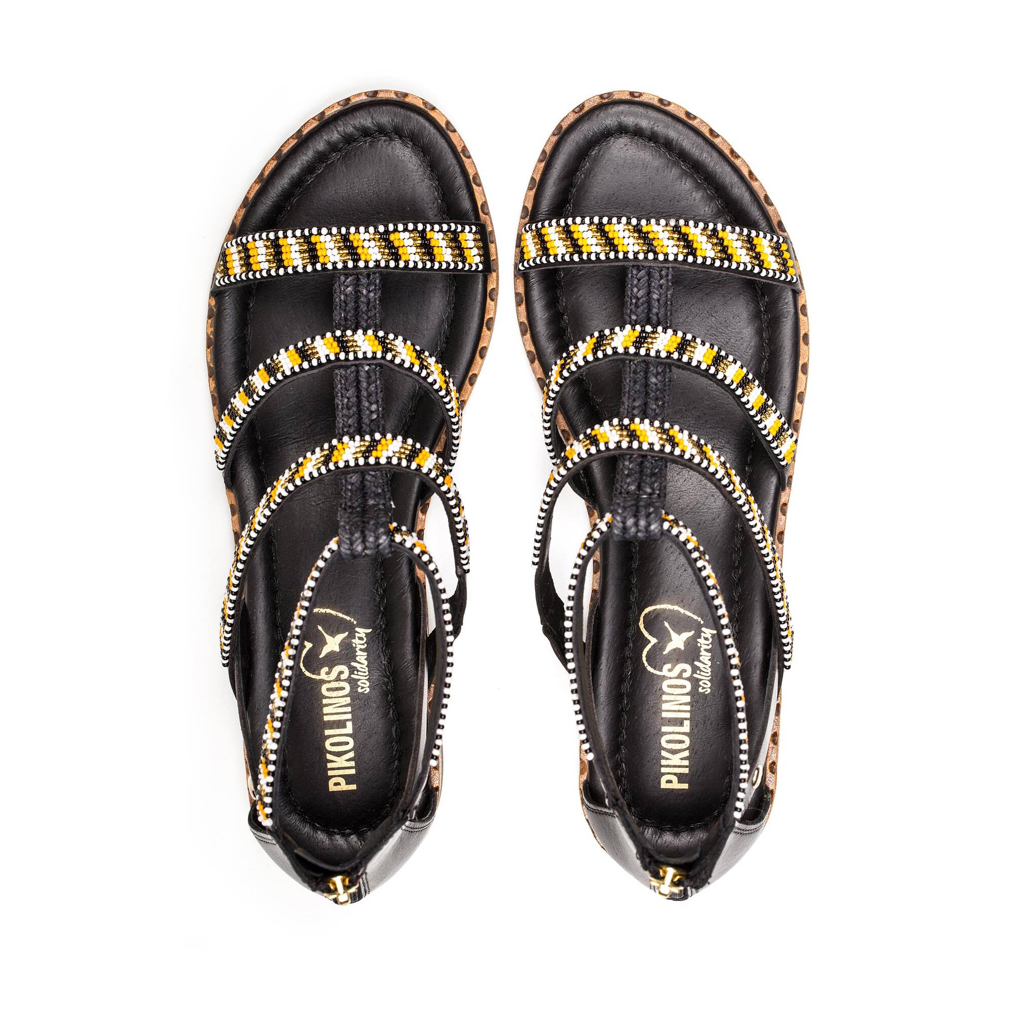 Sandalias Planas | ALGAR W0X-MA0618, BLACK, large image number 100 | null