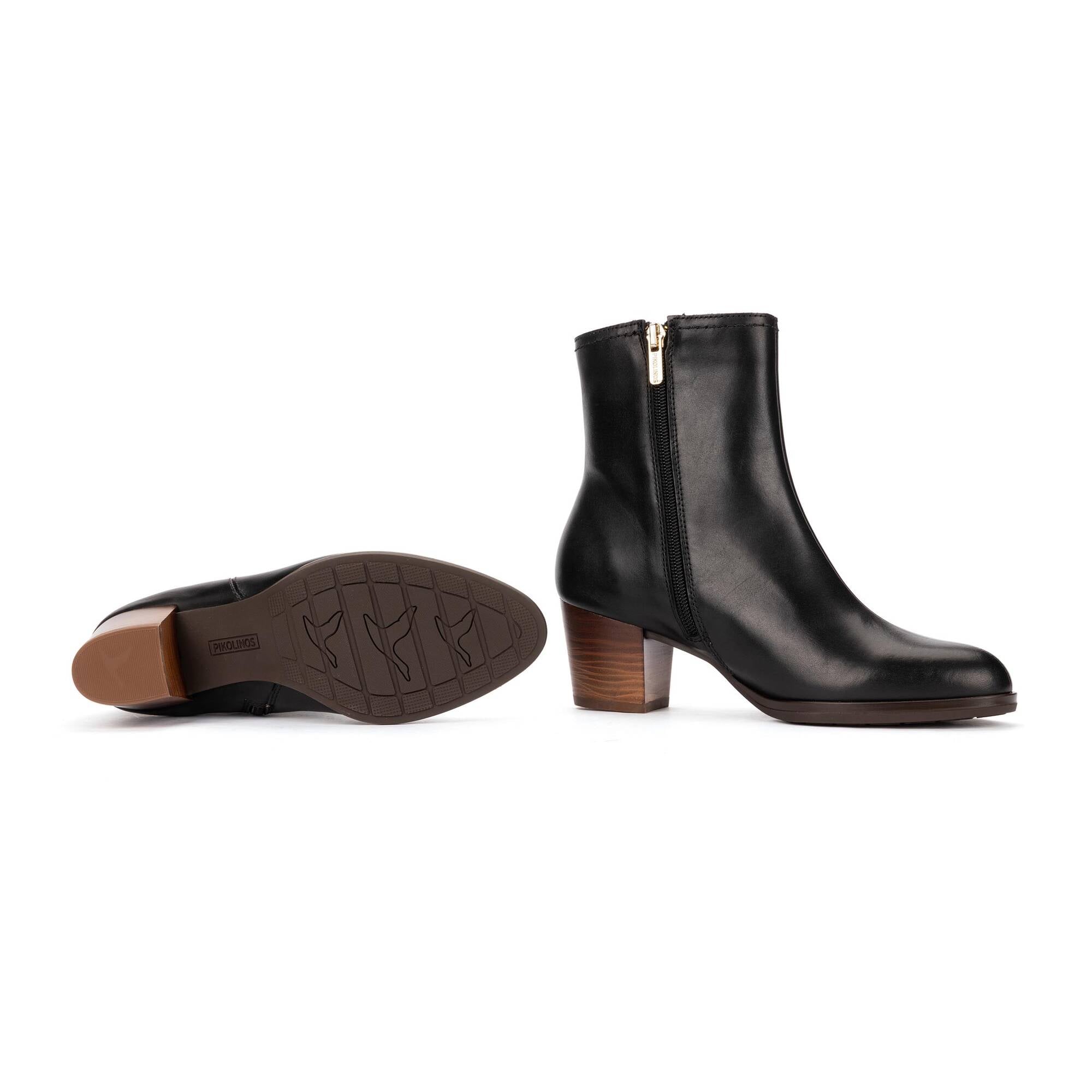 Heeled ankle boots | ZAMORA W0E-8628, BLACK, large image number 70-W0E-8628_000_Pikolinos_ZAMORA_BLACK_full.jpg | null