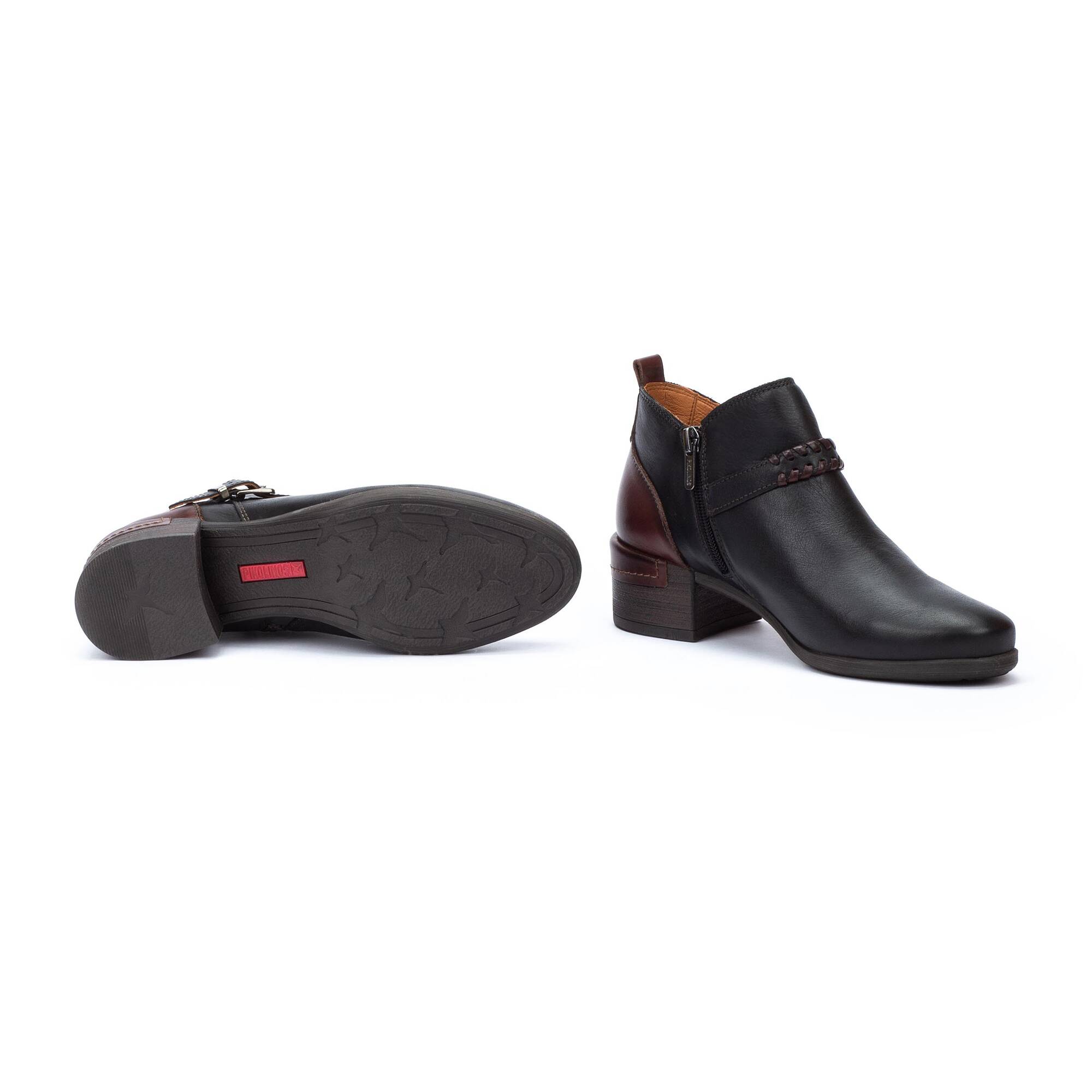 Heeled Booties | MALAGA W6W-7536C1, BLACK, large image number 70 | null