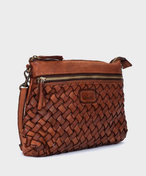 Women's crossbody bags | FAURA WHA-181 | COGNAC | Pikolinos