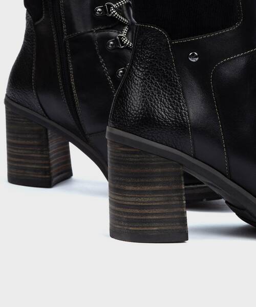Ankle boots | POMPEYA W7S-8851 | BLACK | Pikolinos