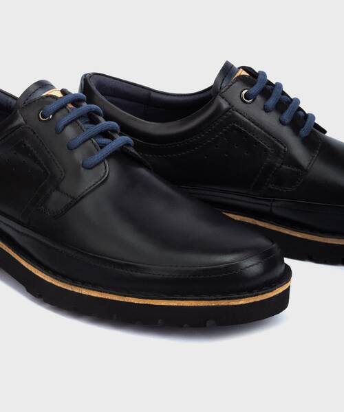 Lace-up shoes | YESTE M5S-4003 | BLACK | Pikolinos