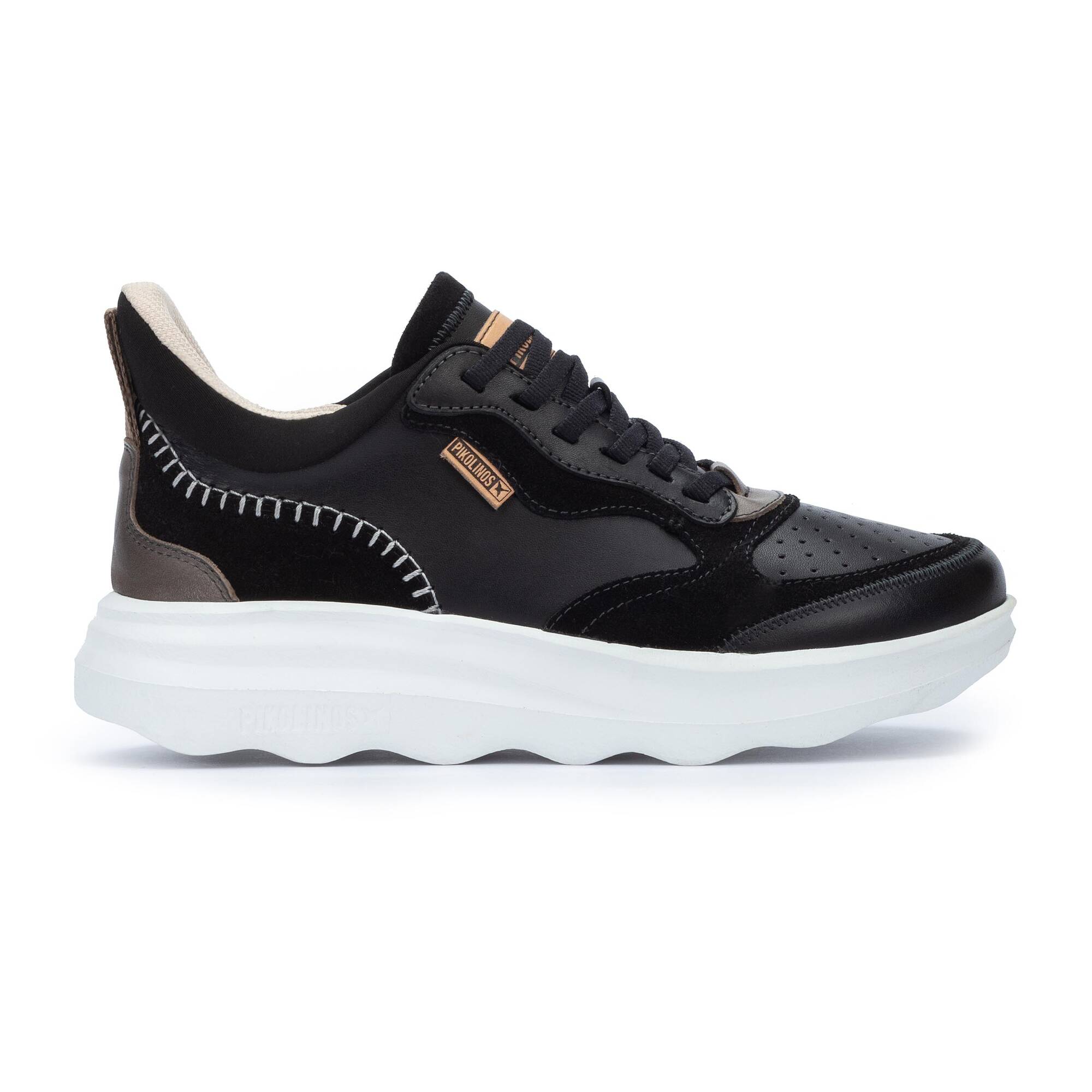 Sneakers | ZAHARA W1D-6557C2, BLACK, large image number 10 | null