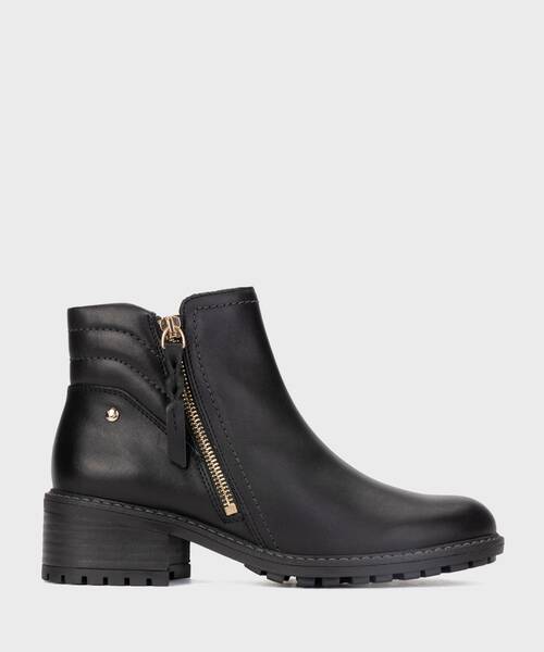 Stiefeletten mit Absatz | MEDINA W0D-8581 | BLACK | Pikolinos