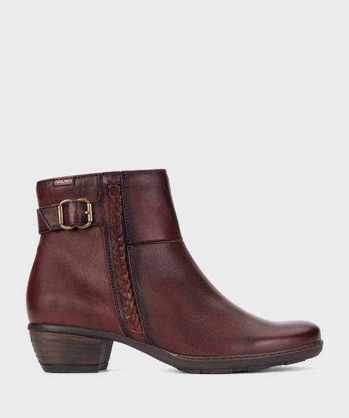 Botines con Tac&oacute;n | UTIEL W7P-8501 | ARCILLA | Pikolinos