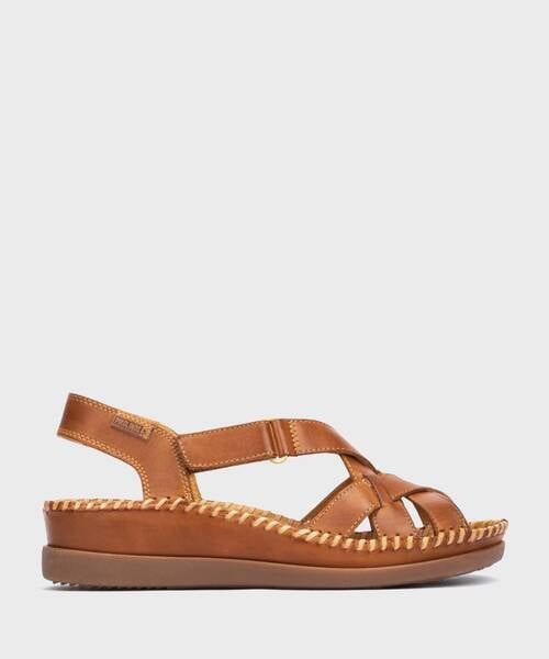 Wedges and platforms | CADAQUES W8K-0741 | BRANDY | Pikolinos