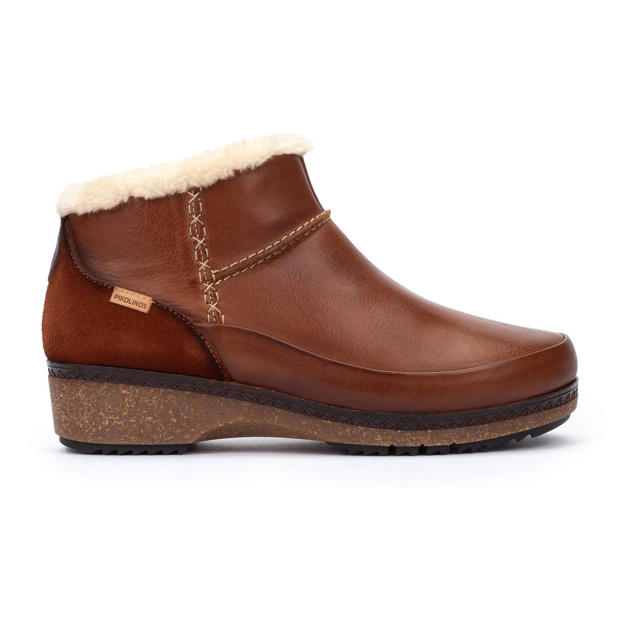 Flat ankle boots | GRANADA W0W-8827C1, CUERO, large image number 10-W0W-8827C1_202_Pikolinos_GRANADA_CUERO_full.jpg | null