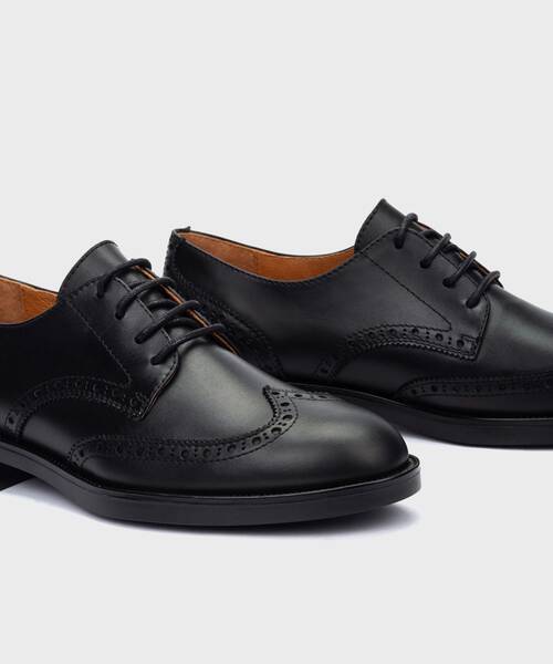 Flats | PUERTOLLANO W3C-4868 | BLACK | Pikolinos