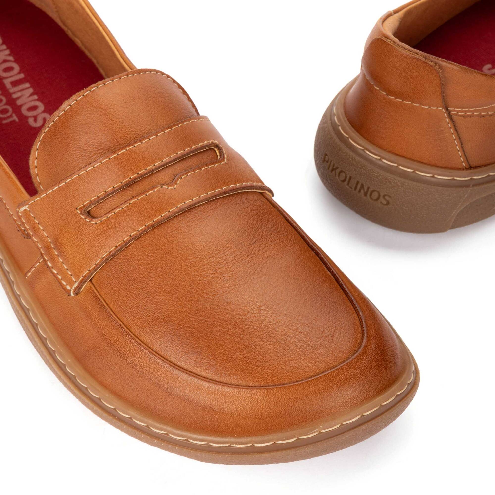 Slip on and Loafers | ARANJUEZ U9F-3154, BRANDY, large image number 60-U9F-3154_250_Pikolinos_ARANJUEZ_BRANDY_full.jpg | null