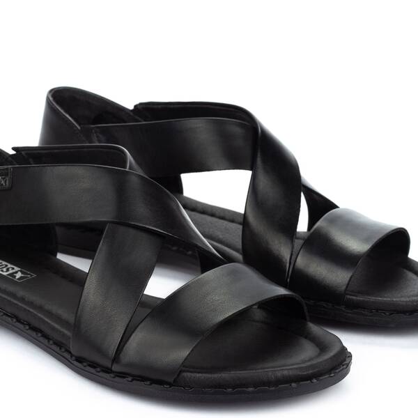 Sandals | ALGAR W0X-0552, BLACK, large image number 60 | null