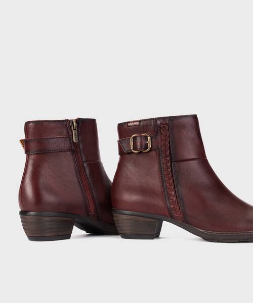 Botines con Tac&oacute;n | UTIEL W7P-8501 | ARCILLA | Pikolinos