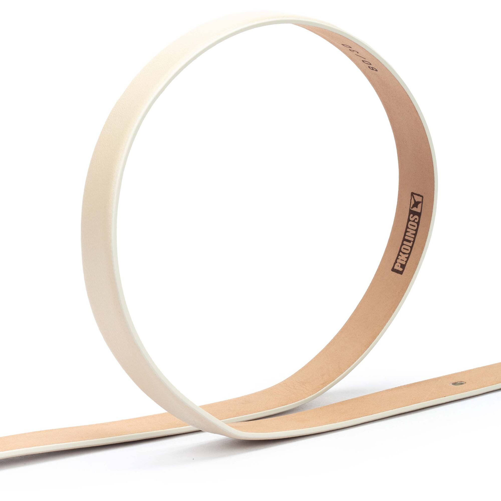 Riemen | COMPLEMENTOS WAC-B84, MARFIL, large image number 100-WAC-B84_807_Pikolinos_COMPLEMENTOS_MARFIL_full.jpg | null