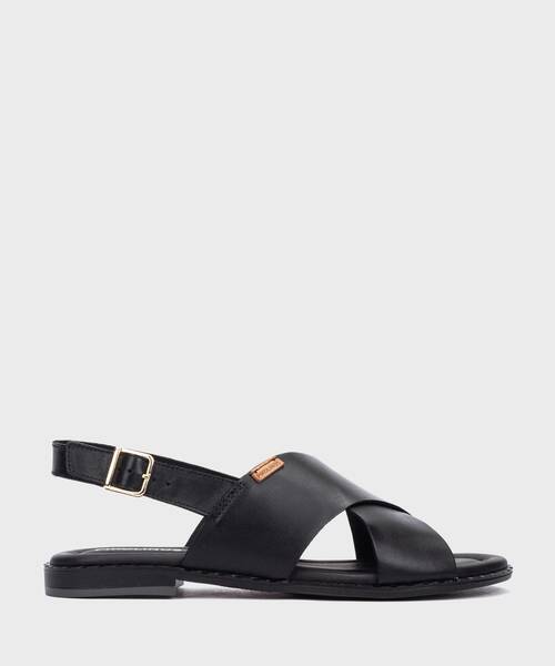 Flache Sandalen | ALGAR W0X-0576 | BLACK | Pikolinos