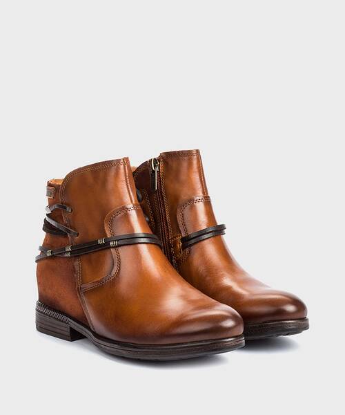 Ankle boots | ORDINO W8M-8703C1 | BRANDY | Pikolinos