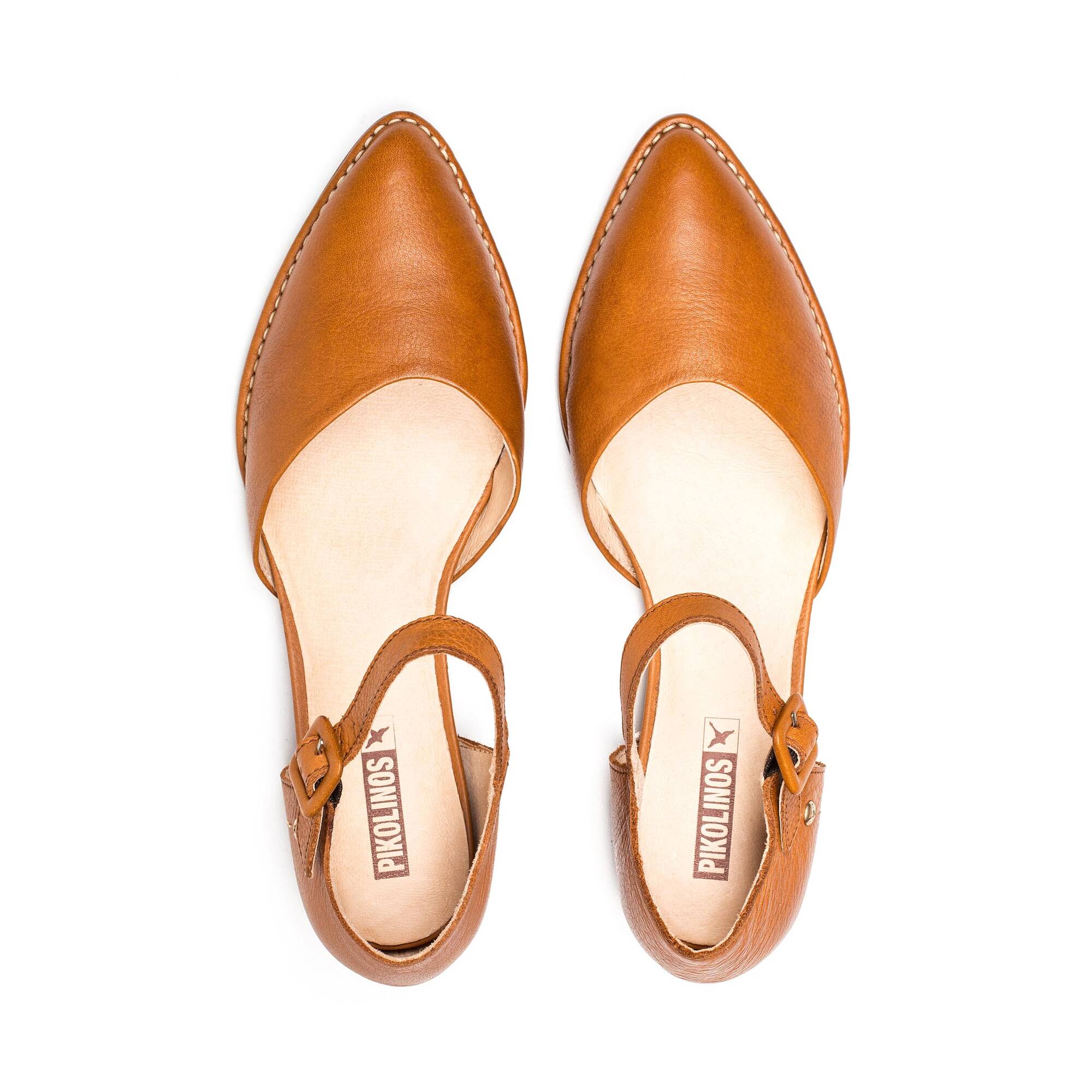 Zapato de mujer en piel rebajados CALETA W7X 4773BG OUTLET PIKOLINOS