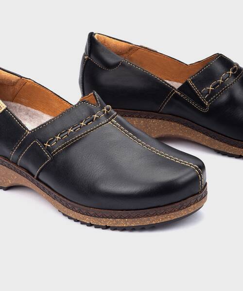 Flats | GRANADA W0W-3627 | BLACK | Pikolinos