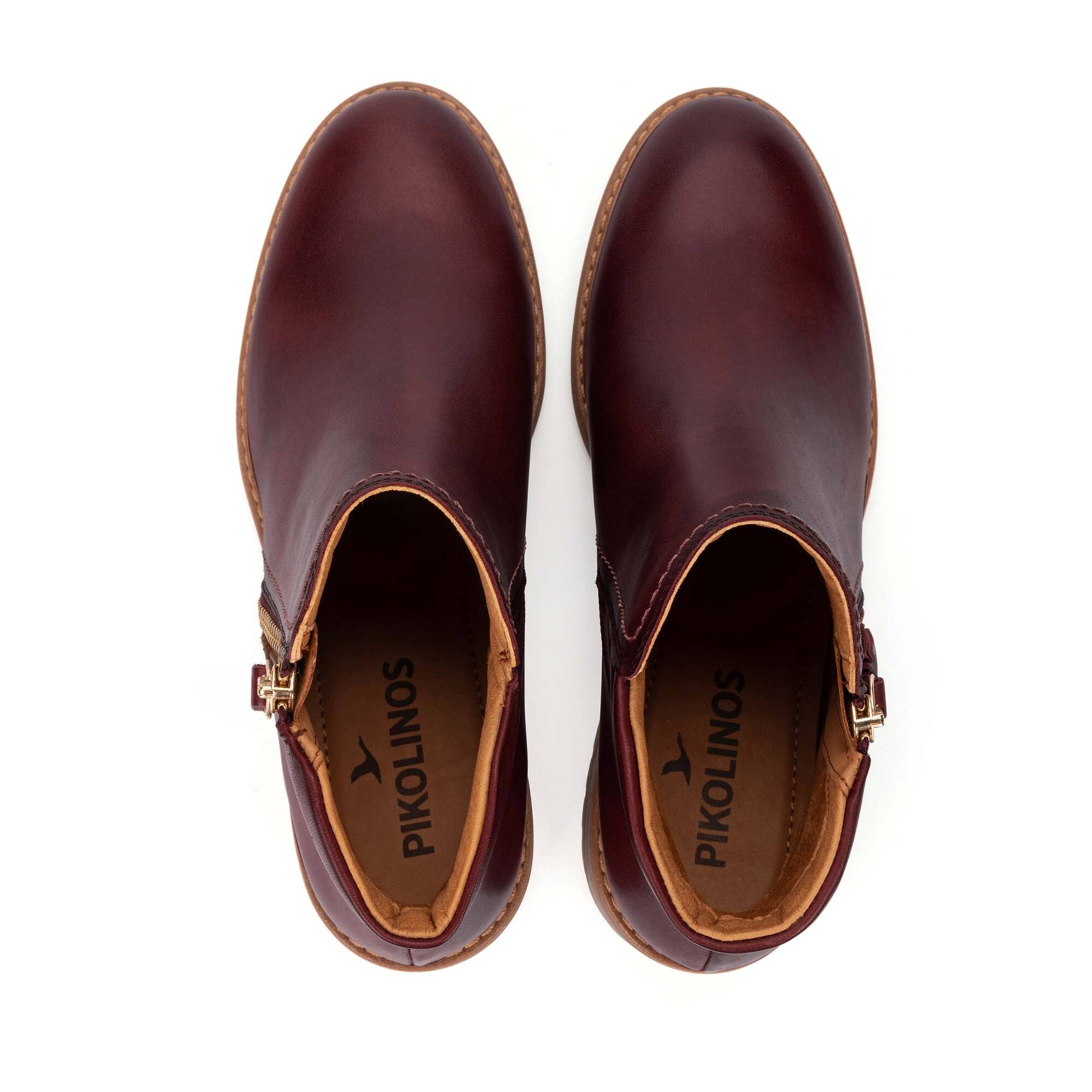 Heeled ankle boots | MEDINA W0D-8581, CAOBA, large image number 100-W0D-8581_130_Pikolinos_MEDINA_CAOBA_full.jpg | null