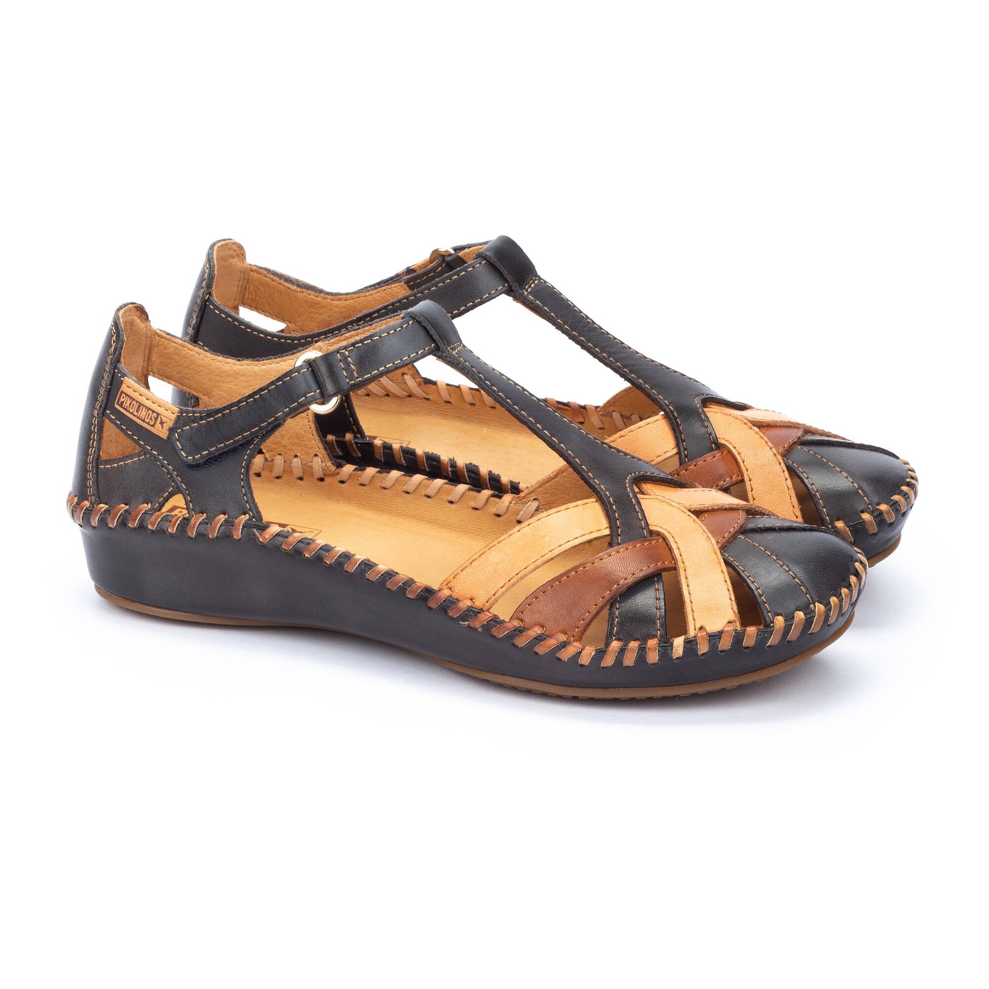 Sandals and Mules | P. VALLARTA 655-0732C5, NAVY BLUE, large image number 20 | null
