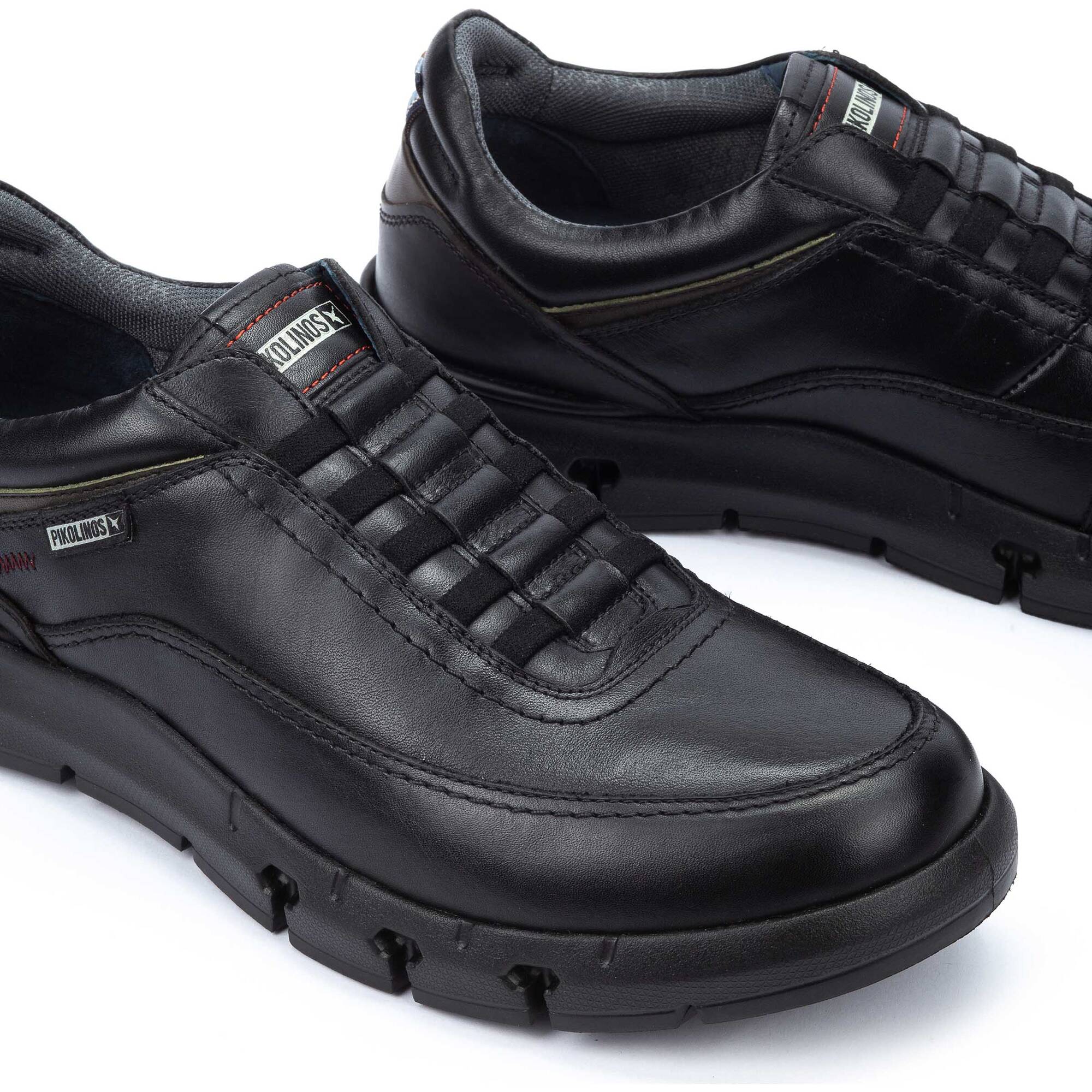 Moccasins | GABANES M2L-6009C1, BLACK, large image number 60-M2L-6009C1_000_Pikolinos_GABANES_BLACK_full.jpg | null