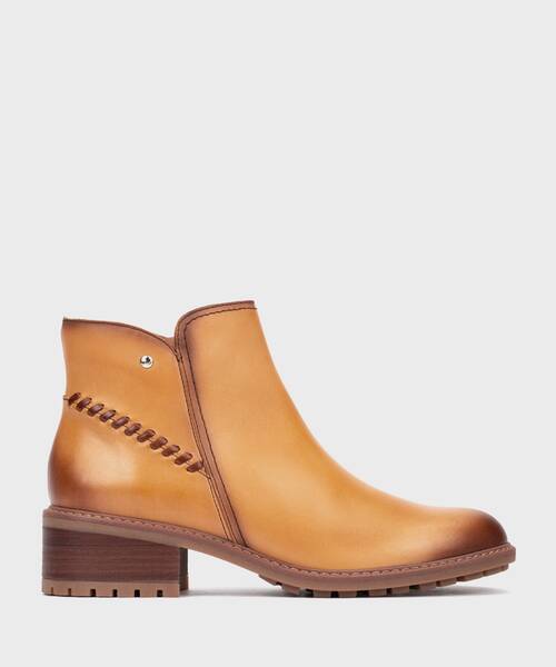 Botins Salto Alto | MEDINA W0D-8871 | VAINILLA | Pikolinos