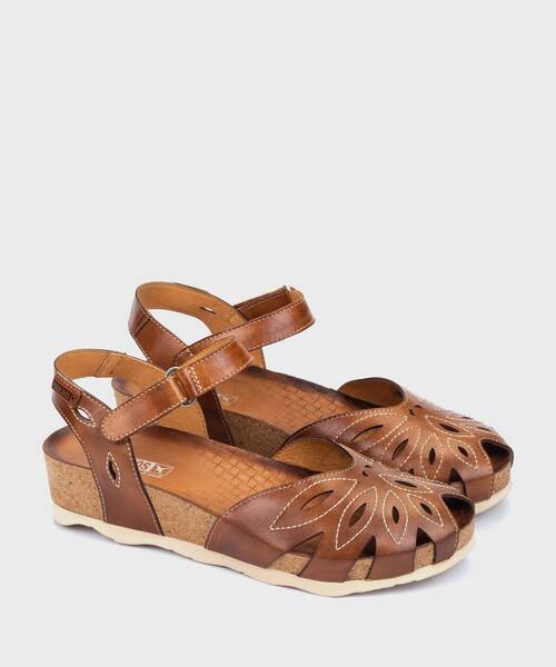 Sandals and Mules | MAHON W9E-0682 | BRANDY | Pikolinos
