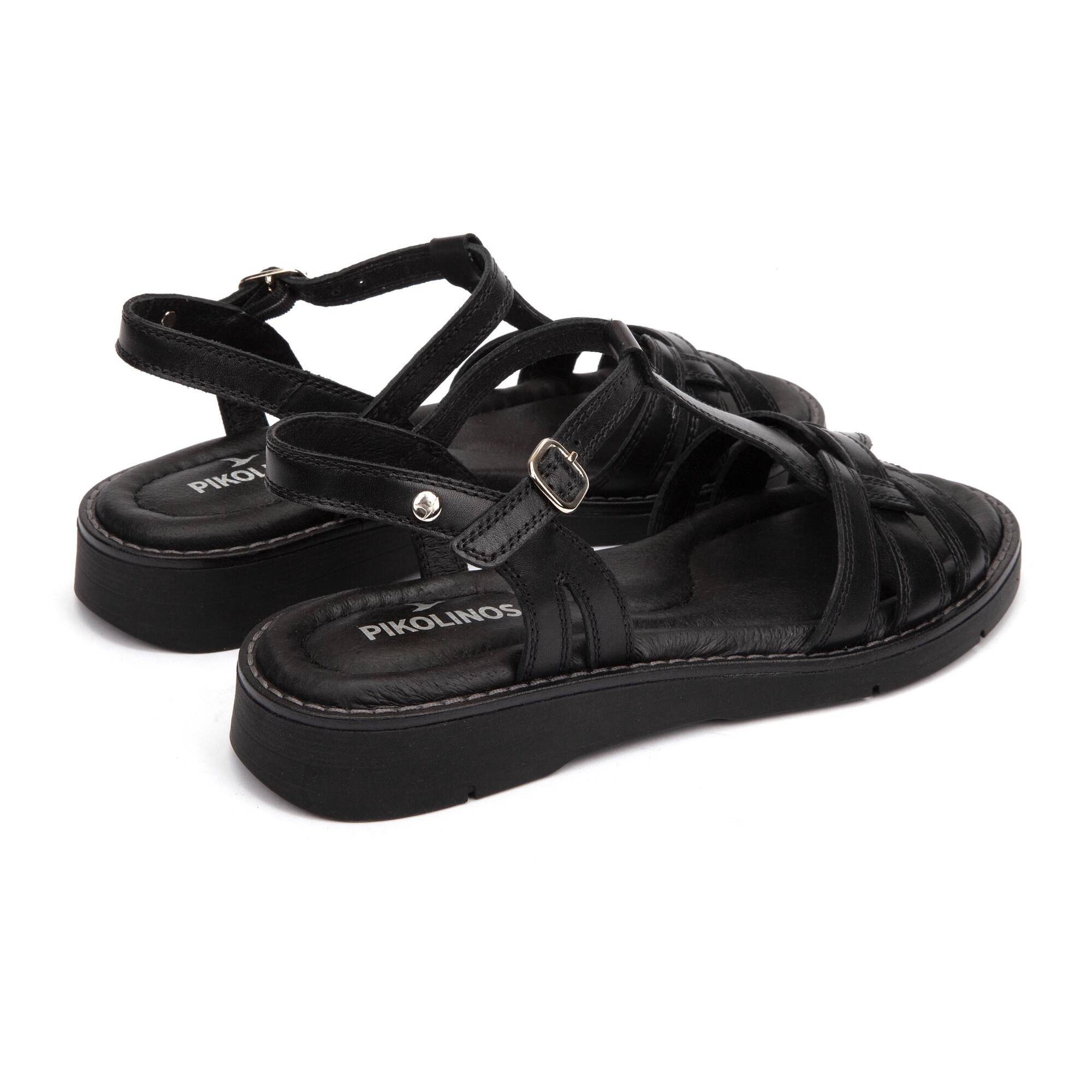 Sandales Plates | ROQUETAS W9B-0789, BLACK, large image number 30-W9B-0789_000_Pikolinos_ROQUETAS_BLACK_full.jpg | null