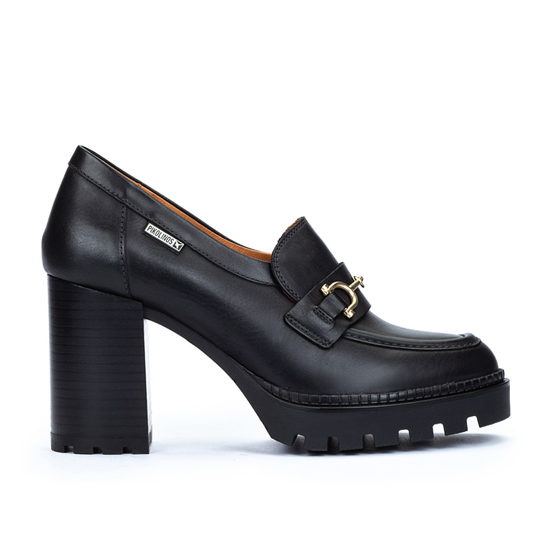 Pikolinos Zapatos tacón de piel CERVERA W1H