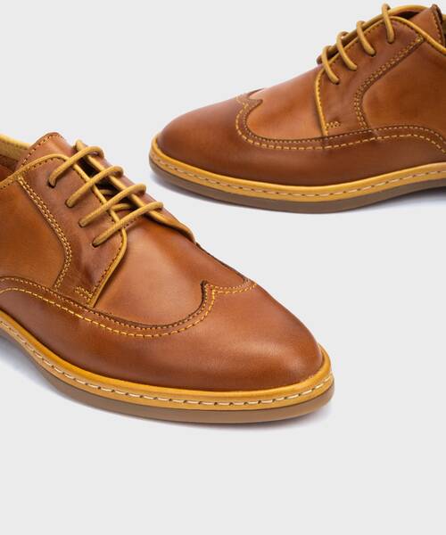 Sapatos rasos | SANTANDER W7C-4545 | BRANDY | Pikolinos