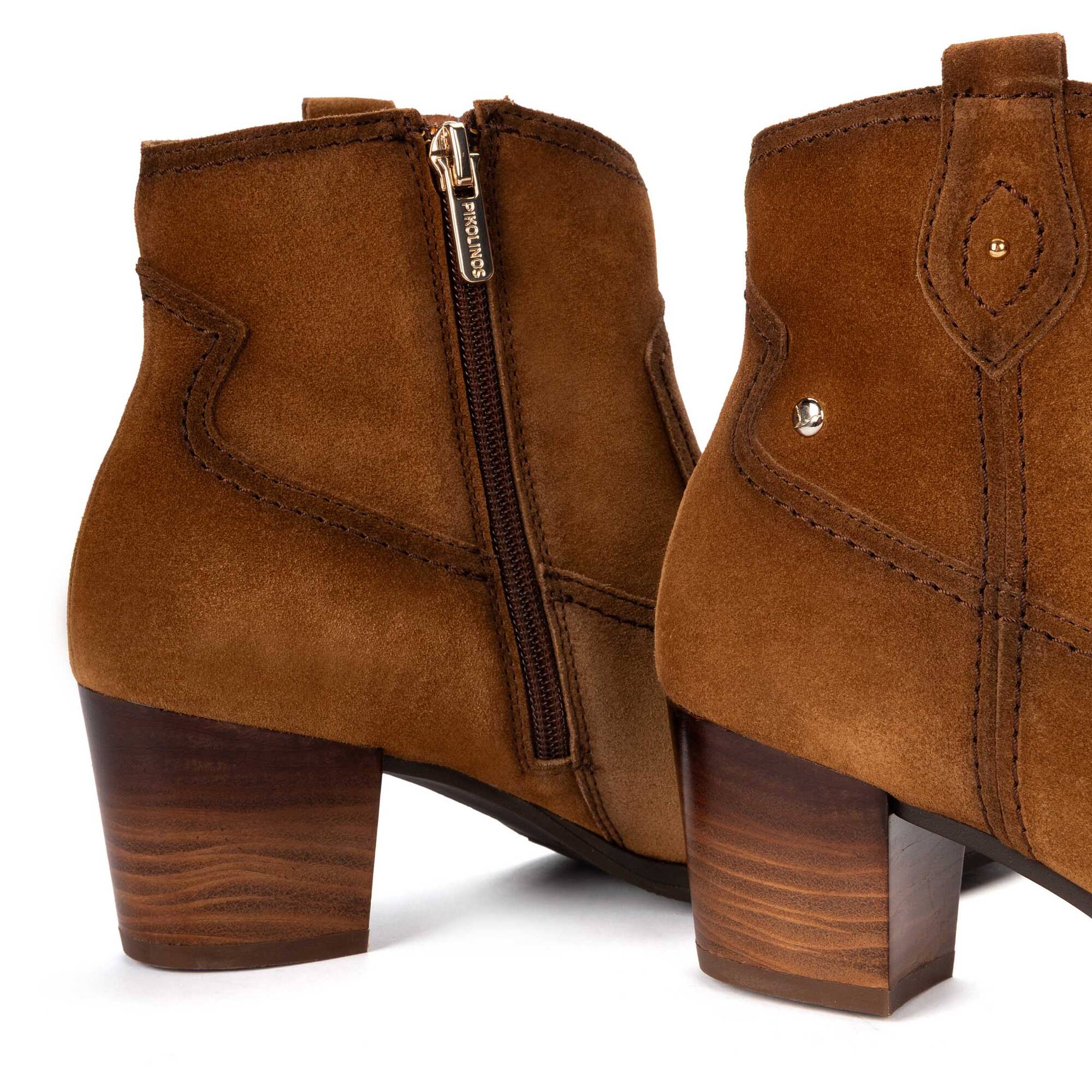 Heeled ankle boots | ZAMORA W0E-8731SE, BRANDY, large image number 60-W0E-8731SE_250_Pikolinos_ZAMORA_BRANDY_full.jpg | null