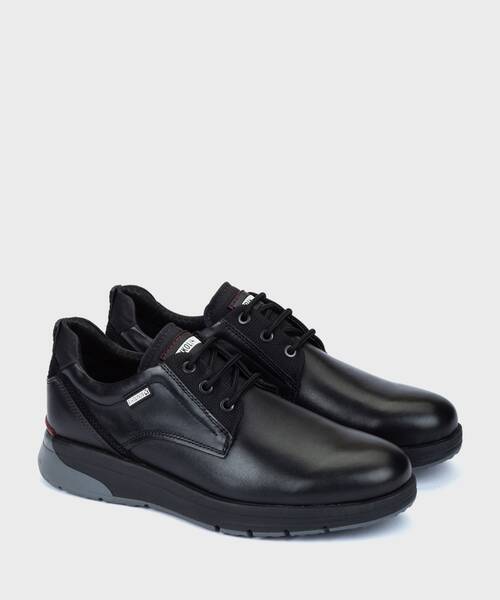 Sapatos casual | CORDOBA M1W-4153C1 | BLACK | Pikolinos