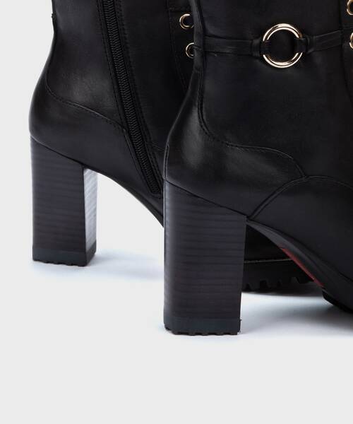 Botines Tacón | CONNELLY W7M-8563 | BLACK | Pikolinos