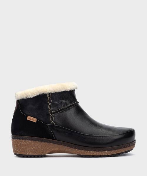 Flat Booties | GRANADA W0W-8827C1 | BLACK | Pikolinos