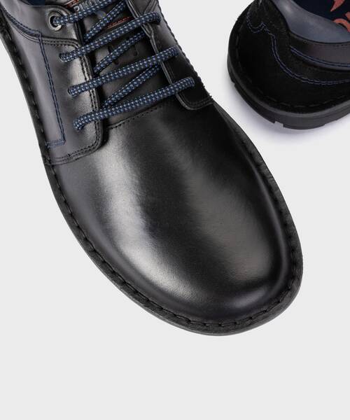 Schn&uuml;rschuhe | BAEZA M2T-4342C1 | BLACK | Pikolinos