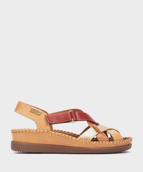 Wedges and platforms | CADAQUES W8K-0741C2 | ALMOND | Pikolinos