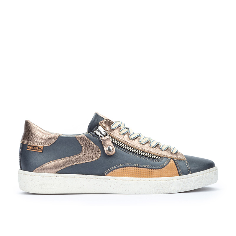 Pikolinos Deportivos de piel LANZAROTE W7B