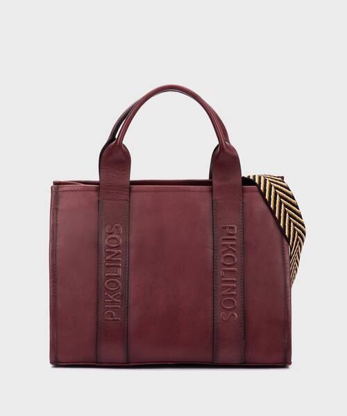 Bolsos shopper de mujer | ALCUDIA WHA-354C2 | GARNET | Pikolinos