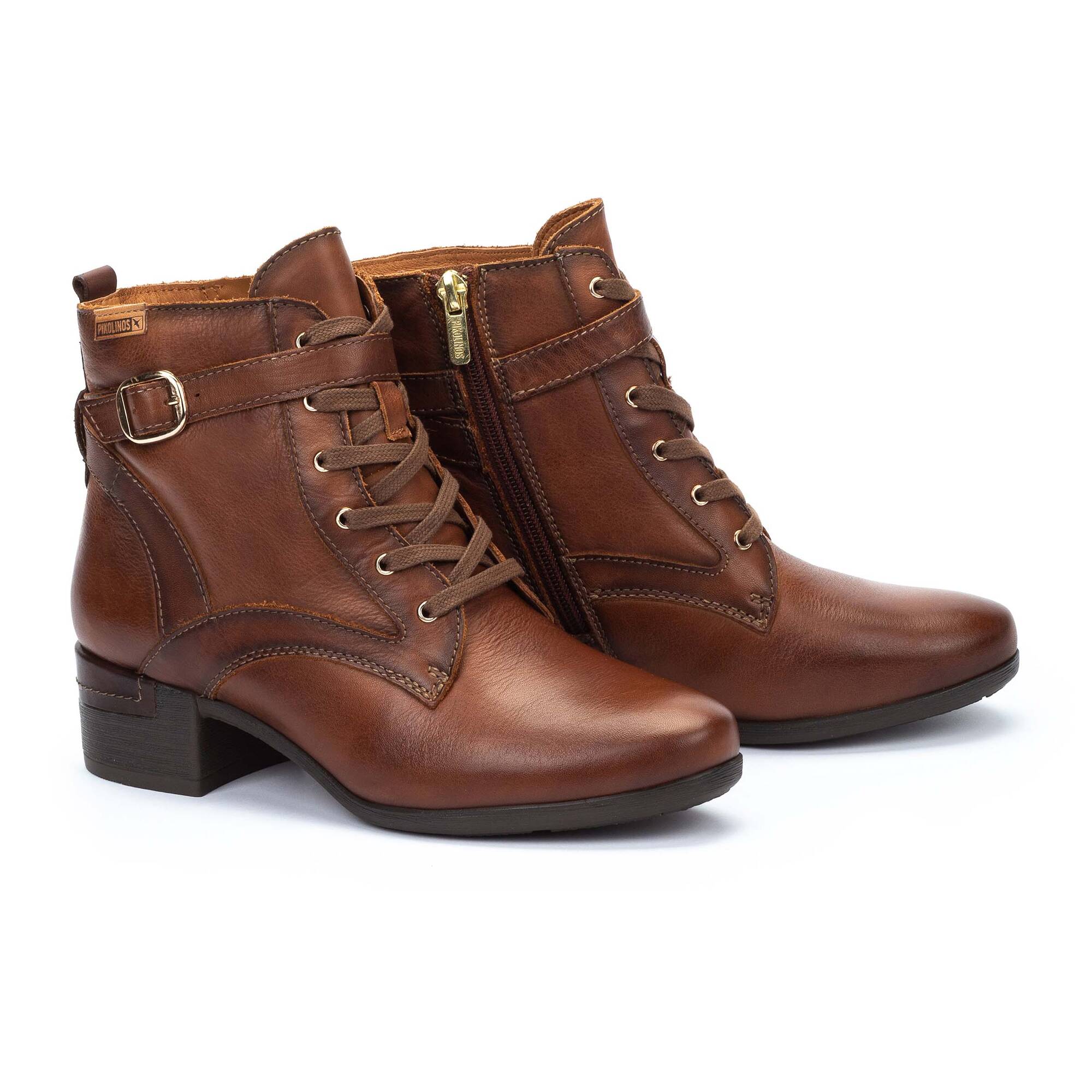 Heeled Booties | MALAGA W6W-8996C1, CUERO, large image number 100 | null