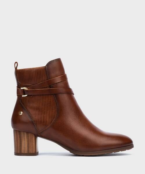 Heeled ankle boots | CALAFAT W1Z-8841 | CUERO | Pikolinos