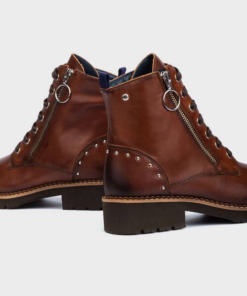 Schn&uuml;rstiefeletten im Biker-Stil , VICAR W0V , VICAR W0V-8610 , CUERO