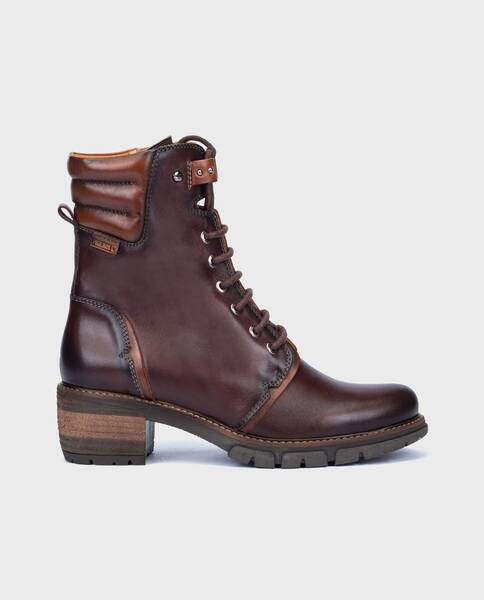 Botines Tacón | SAN SEBASTIA W1T-8812C1 | CAOBA | Pikolinos