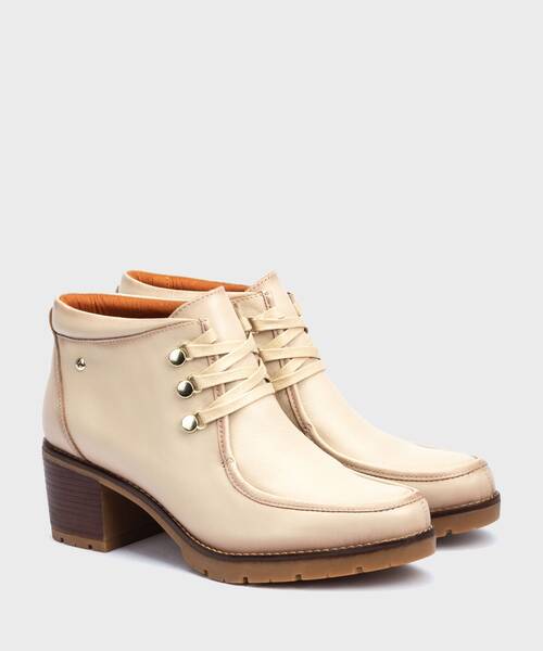Ankle boots | LLANES W7H-8512 | MARFIL | Pikolinos