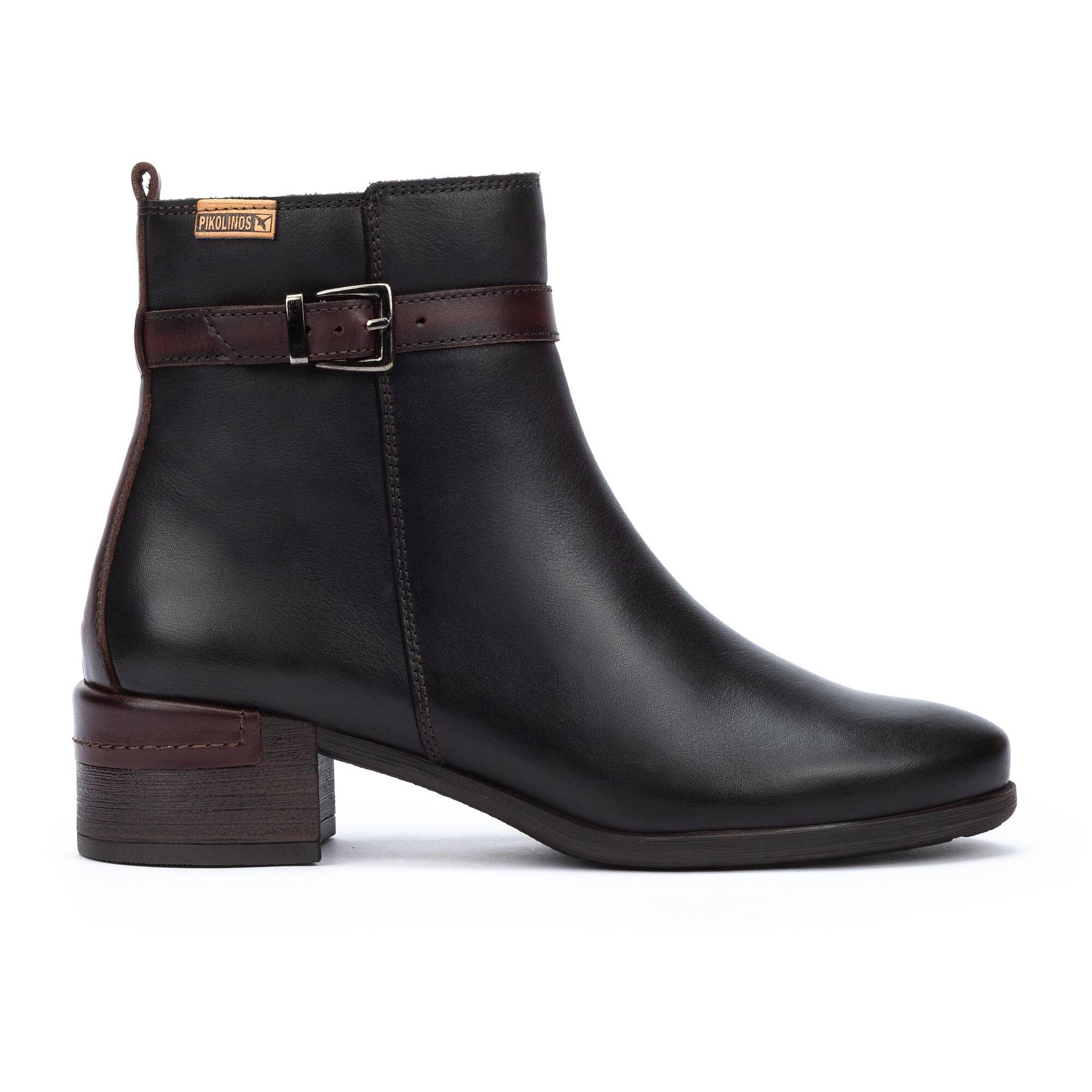 Heeled Booties | MALAGA W6W-8622C1, BLACK, large image number 10 | null