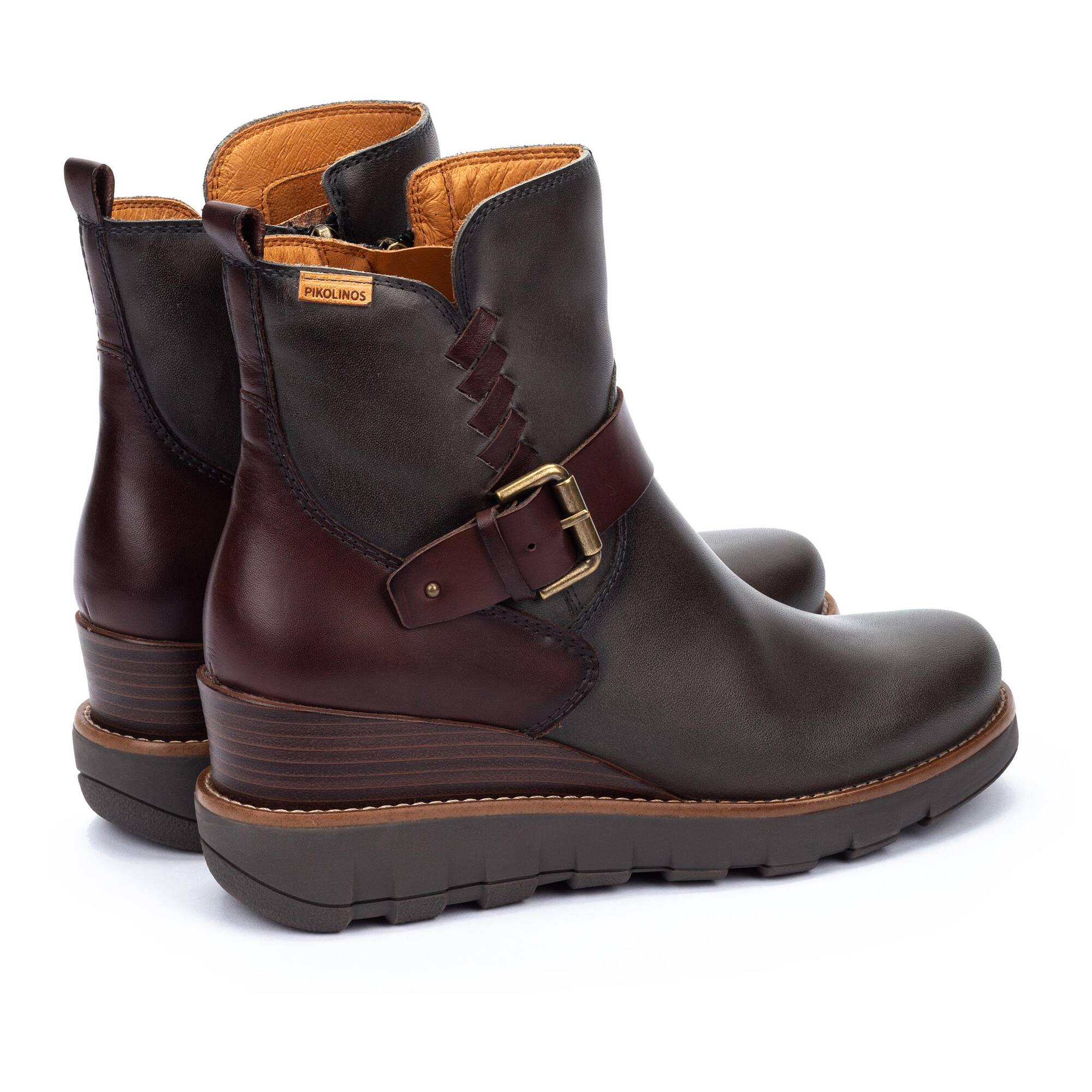 Heeled Booties | SANLUCAR W8F-8842C1, LEAD, large image number 30-W8F-8842C1_058_Pikolinos_SANLUCAR_LEAD_full.jpg | null