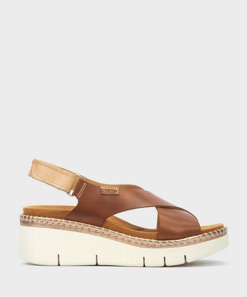 Wedges and platforms | GOMERA W0K-0606C1 | BRANDY | Pikolinos