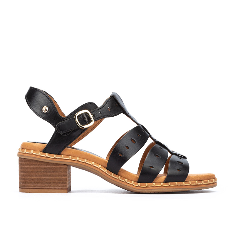 PIKOLINOS leather Heeled Sandals BLANES W3H
