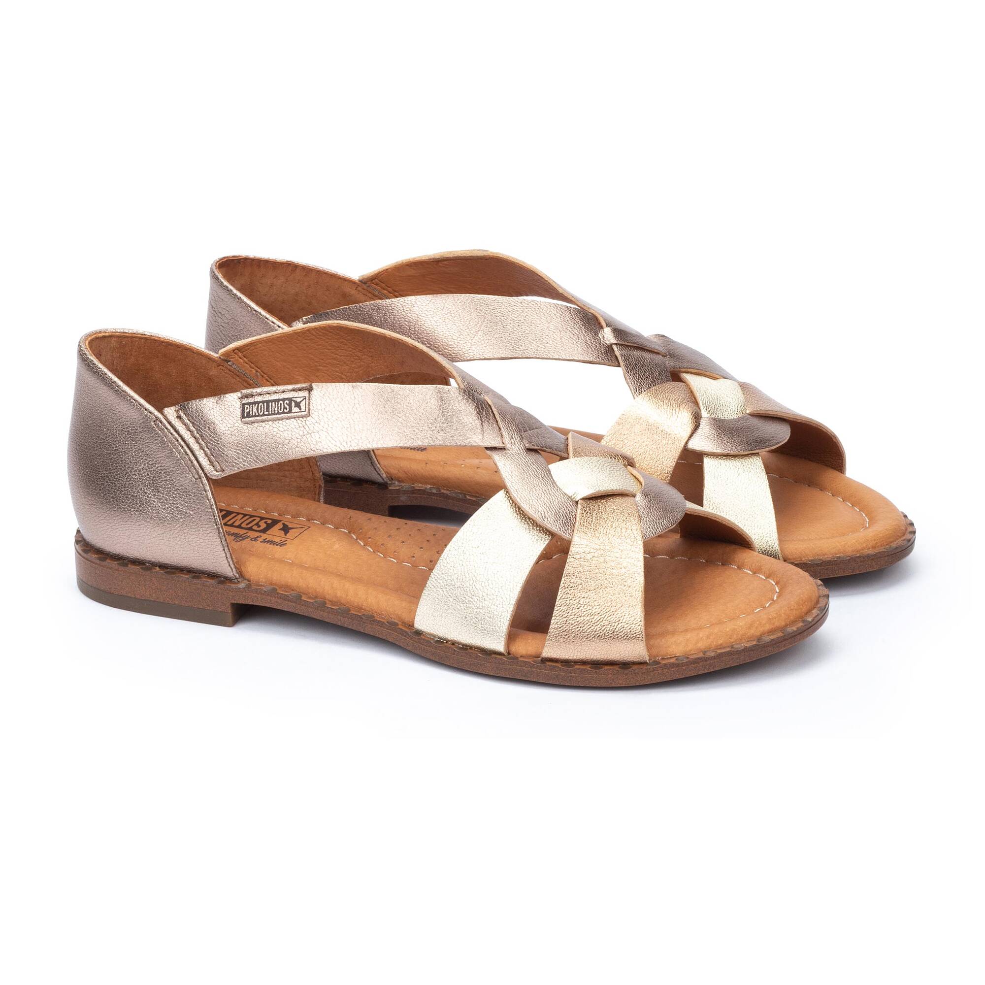 Flat Sandals | ALGAR W0X-0812CLC1, STONE, large image number 20 | null