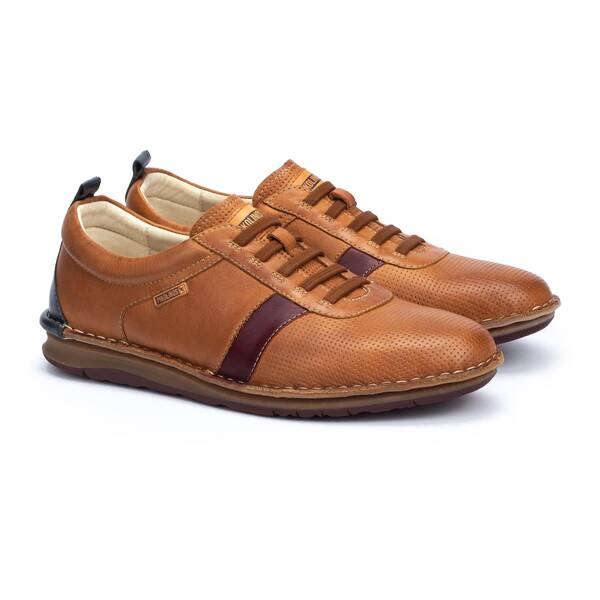 Lace-up shoes | NAVAS M7T-6049, BRANDY, large image number 20 | null