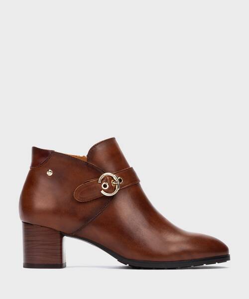 Heeled Booties | CALAFAT W1Z-8602C1 | CUERO | Pikolinos