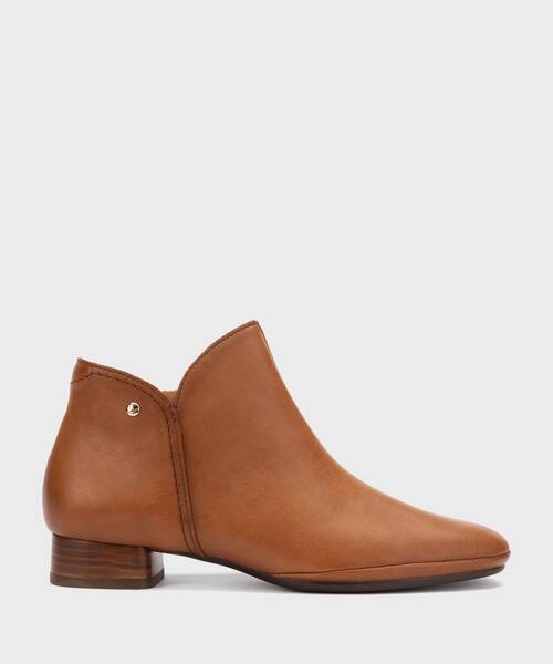 Bottines &agrave; Talons | UBEDA W2N-8598CO | BRANDY | Pikolinos